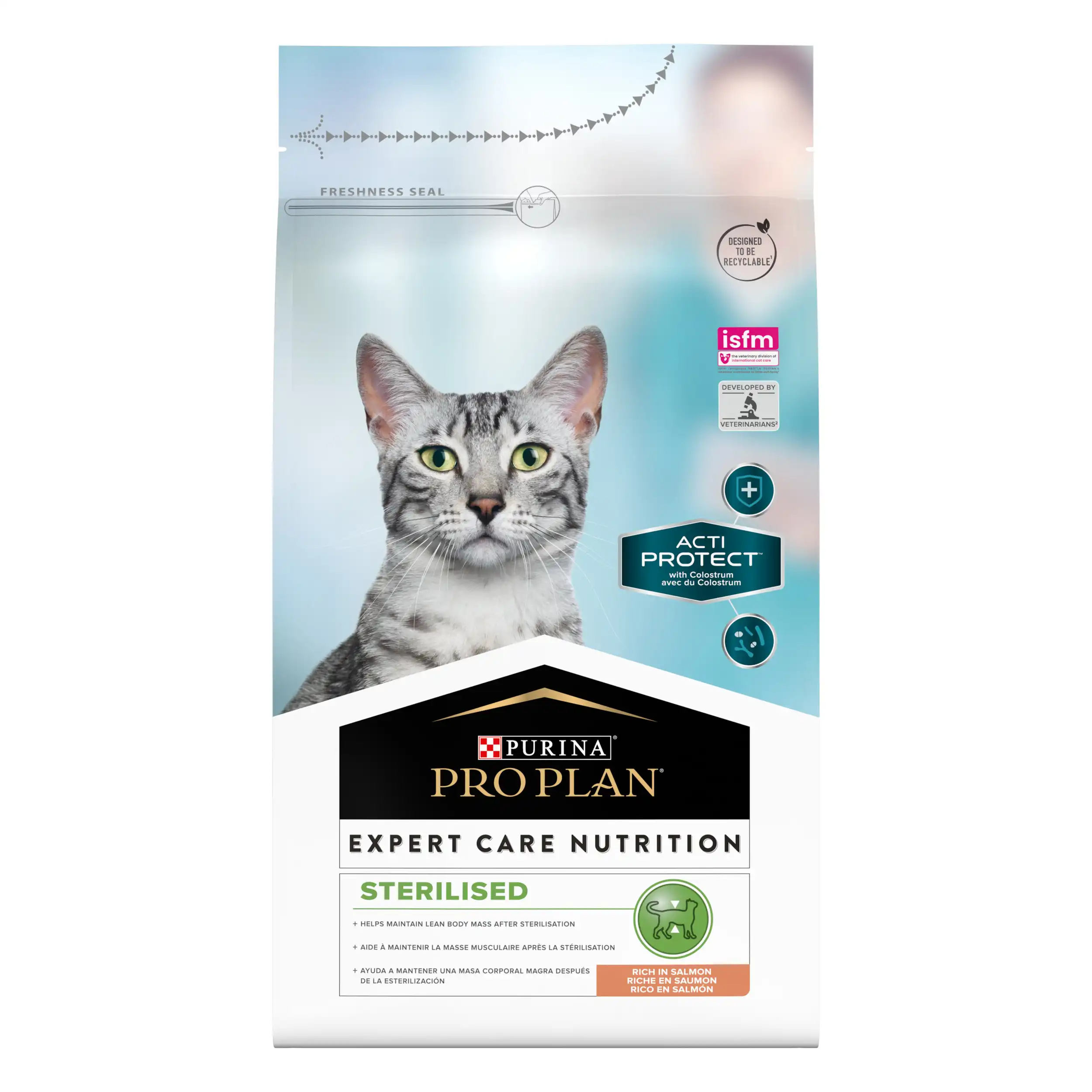 Purina Pro Plan Expert Care Nutrition Sterilised Somon Pisici 1.5kg