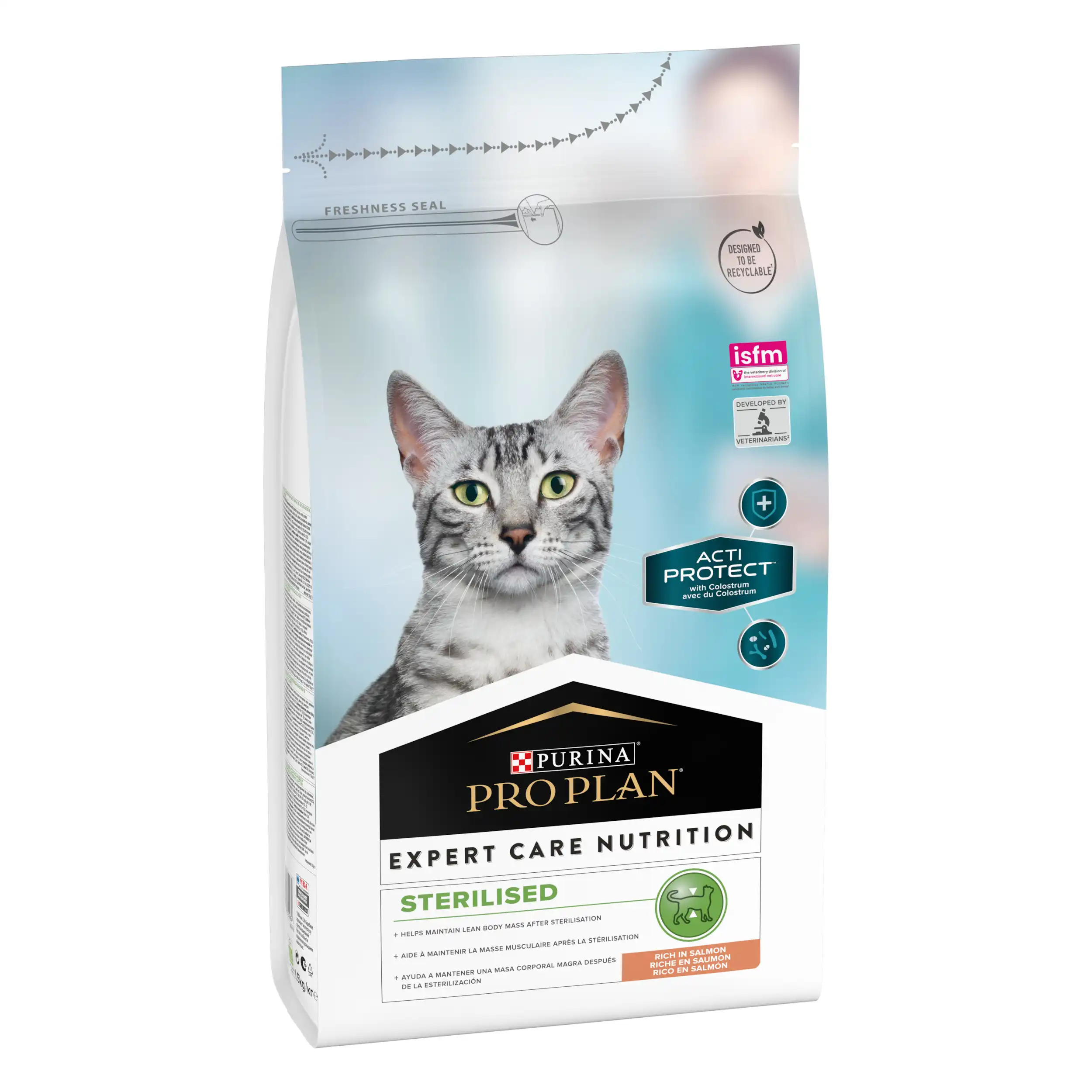 Purina Pro Plan Expert Care Nutrition Sterilised Somon Pisici 1.5kg