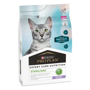 Purina Pro Plan Expert Care Nutrition Sterilised cu Curcan Pisici 3kg
