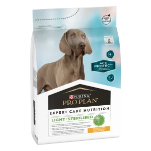 Purina Pro Plan Expert Care Nutrition Light / Sterilised Toate Taliile Câini 3kg