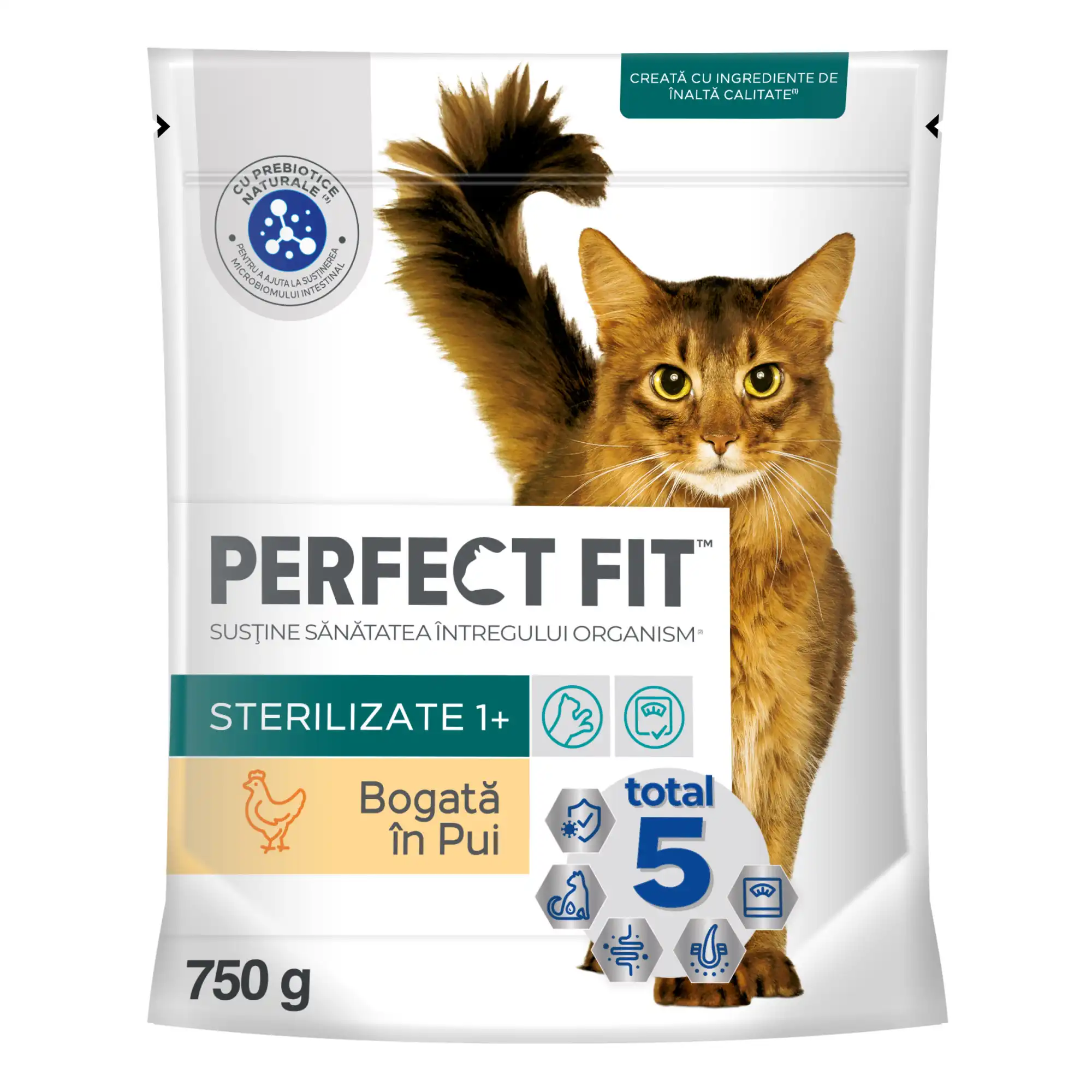 Perfect Fit Hrană Uscată Pui Pisici Sterilizate 750g - imagine 2