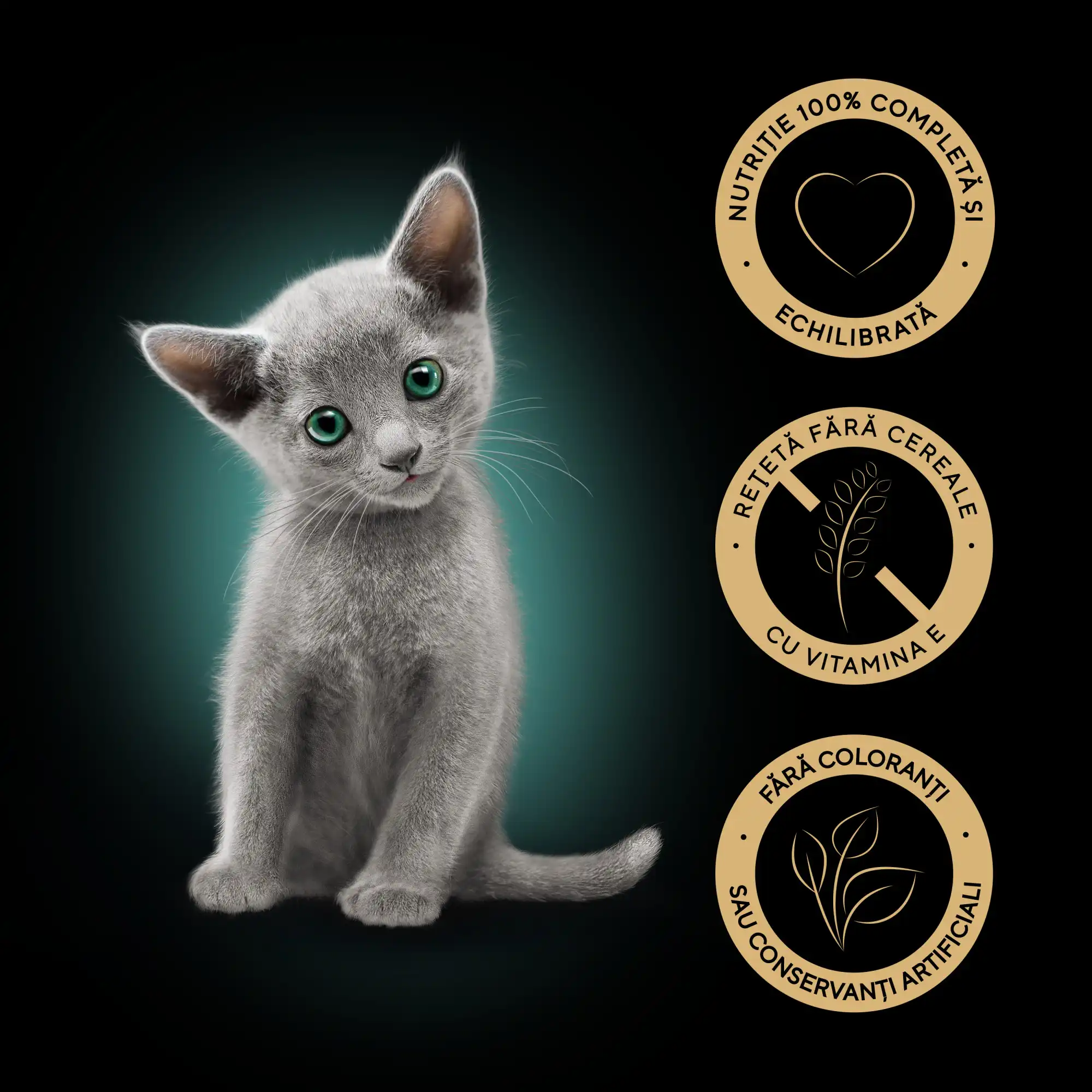 Sheba Kitten Plicuri Pisici Somon și Pui 4×85 g - imagine 7