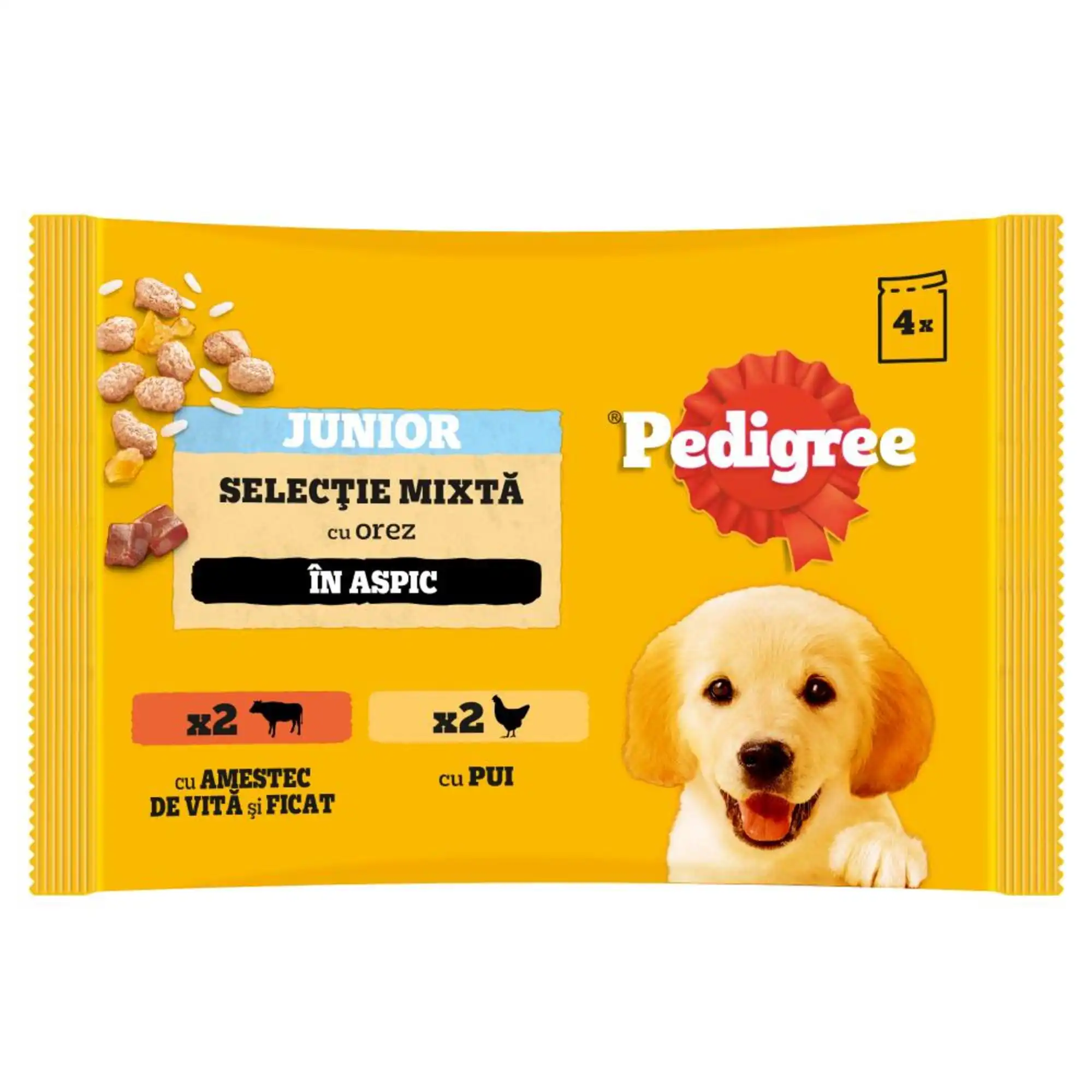 Pedigree Junior Mega Pack Aspic Căței 40×100g - imagine 2