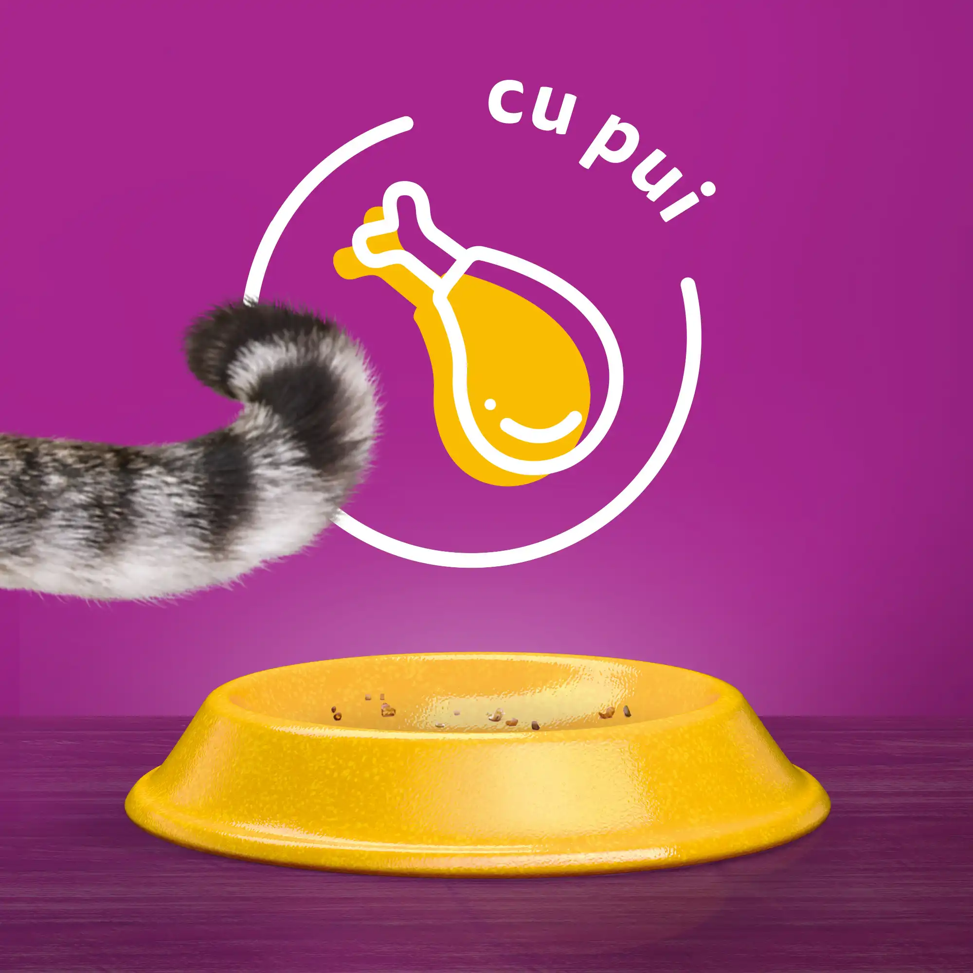 Whiskas Sterile Uscată Pui Pisici Sterilizate 1,4 kg - imagine 5