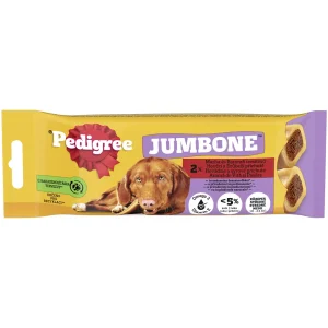 Pedigree Jumbone batoane vită și pasăre pentru câini talie medie 2 buc 180 g
