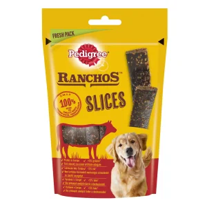 Pedigree Ranchos Slices recompense cu vită pentru câini 60 g