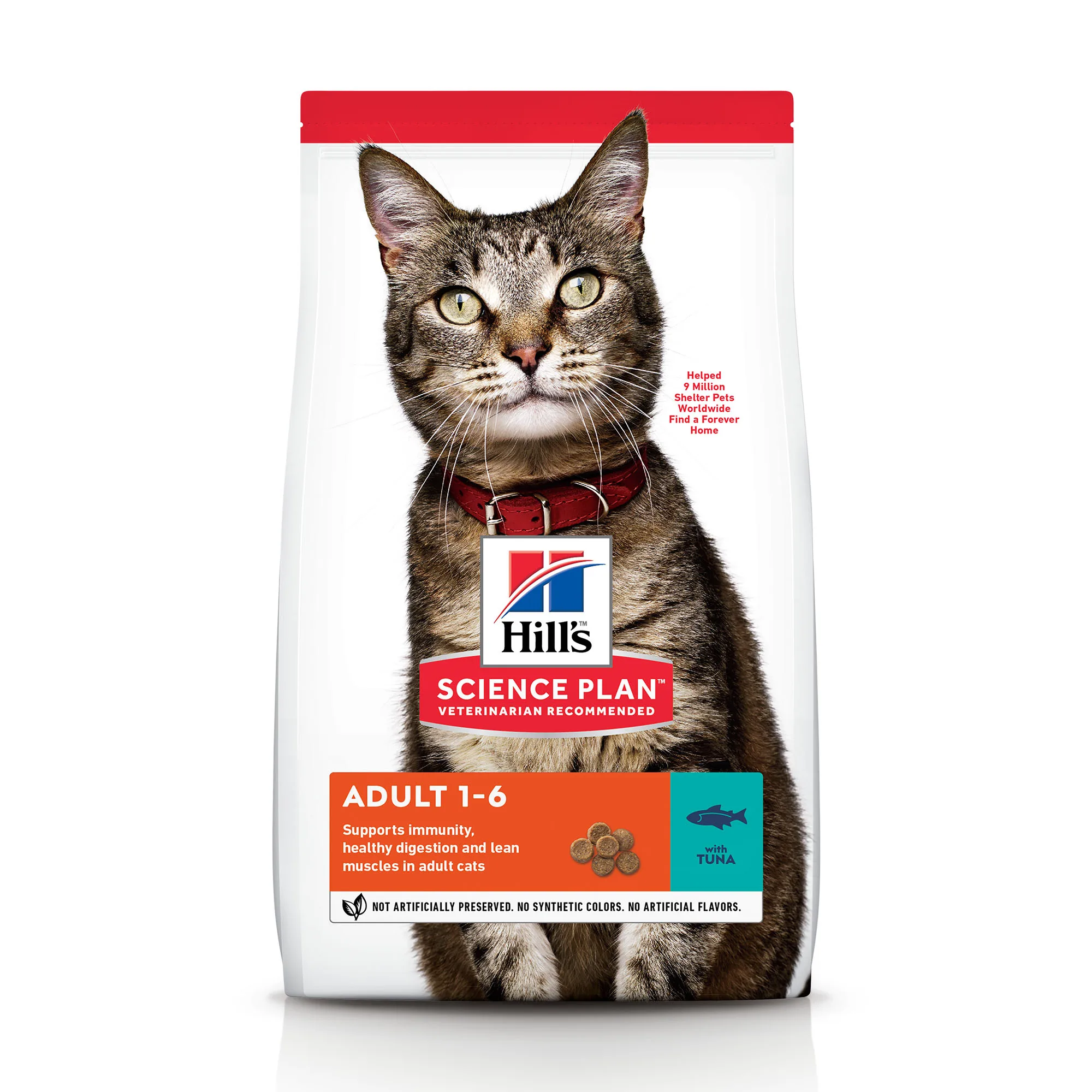 Hill's Science Plan Adult cu Ton Pisici 3kg