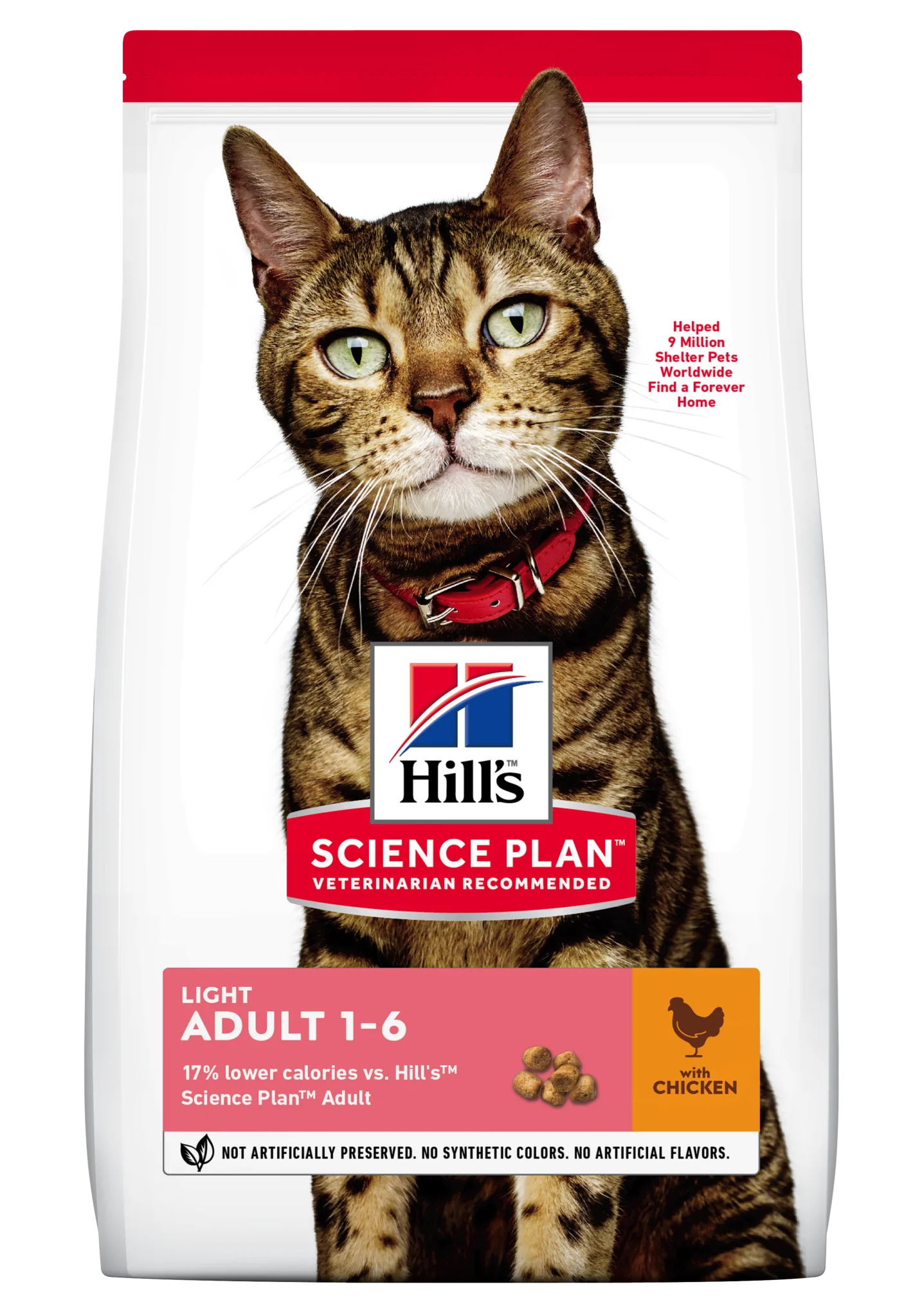 Hill's Science Plan Adult Light Pisici 1.5kg