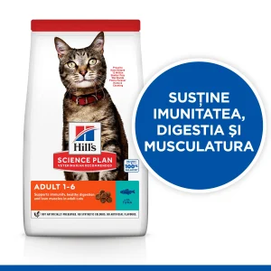 Hill's Science Plan Adult cu Ton Pisici 10kg