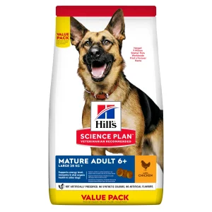 Hill's Science Plan Mature Adult Large Breed Câini 18kg