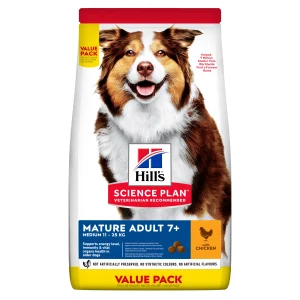 Hill's Science Plan Mature Adult Medium Breed Câini 18kg