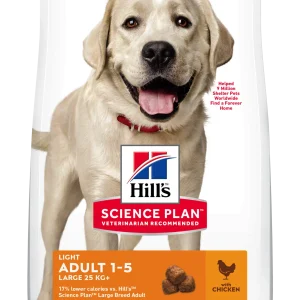 Hill's Science Plan Adult Light Large Breed Câini 14kg