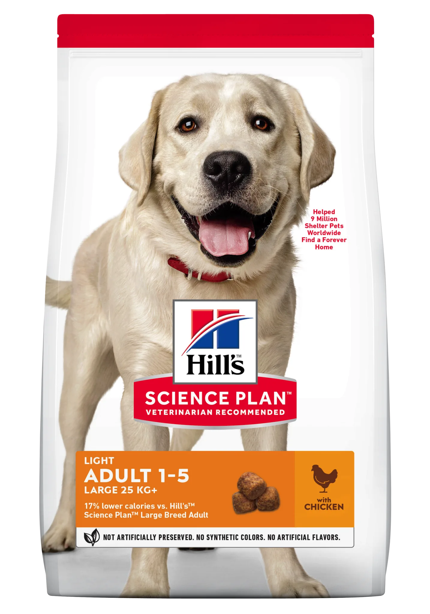 Hill's Science Plan Adult Light Large Breed Câini 14kg