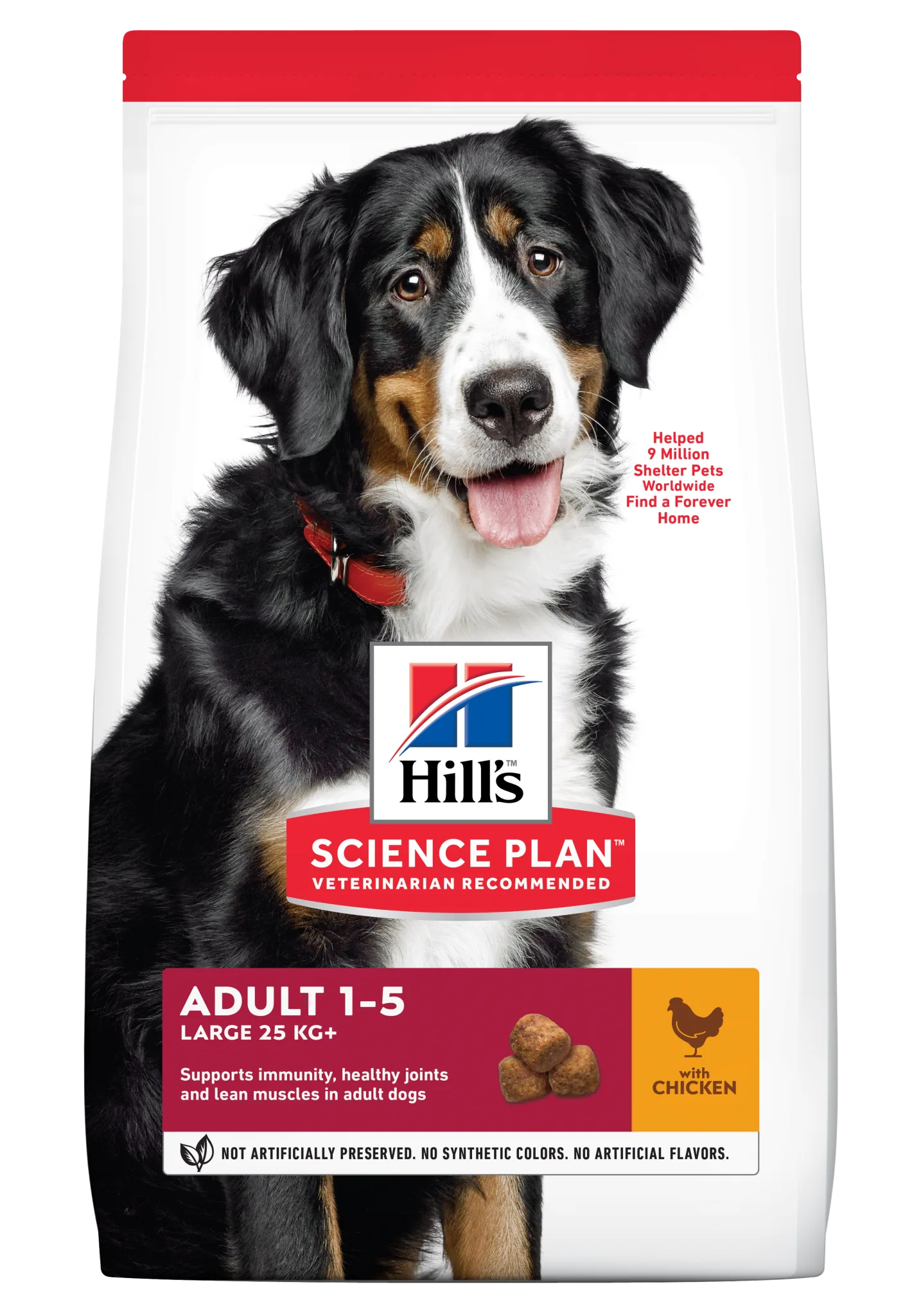 Hill's Science Plan Adult Large Breed cu Pui Câini 14kg