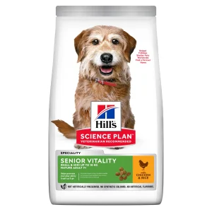 Hill's Science Plan Mature Adult Small&Mini Senior Vitality 7+ cu P Câini 250g