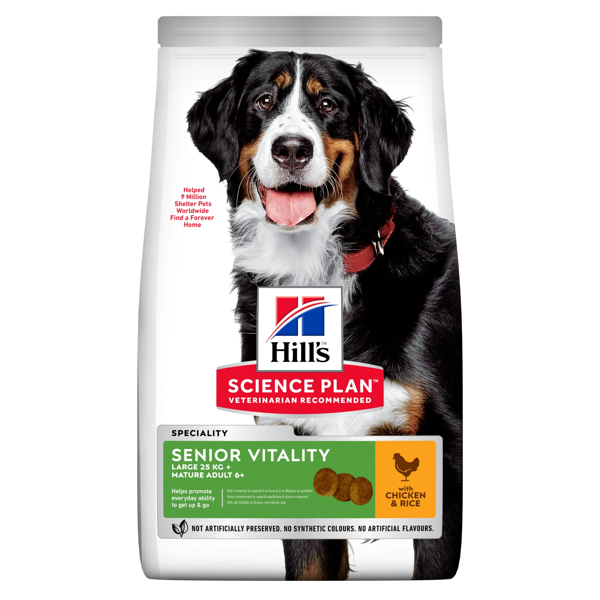 Hill's Science Plan Mature Adult Large Breed Senior Vitality 6+ Câini 14kg