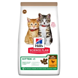 Hill's Science Plan No Grain pentru Pisoi cu Pui și Cartofi Pisici 1.5kg