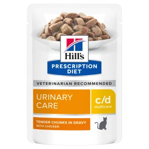 Hill's Prescription Diet C/D Multicare cu Pui Pisici 85g