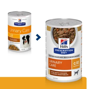 Hill's Prescription Diet C/D Multicare Tocăniță cu Pui și Legume Câini 354g