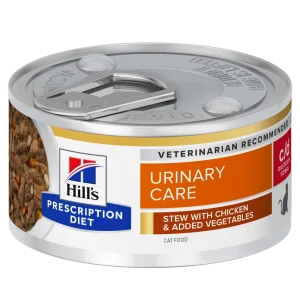 Hill's Prescription Diet C/D Multicare Stress Tocăniță cu Pui și Legume Pisici 82g