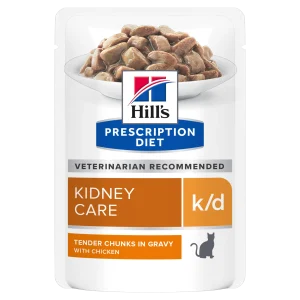 Hill's Prescription Diet K/D cu Pui Pisici 1.02kg