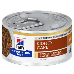Hill's Prescription Diet K/D Pui & Legume Tocăniță Pisici 82g