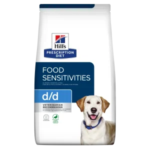 Hill's Prescription Diet D/D cu Rață și Orez Câini 4kg