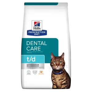 Hill's Prescription Diet T/D cu Pui Pisici 3kg