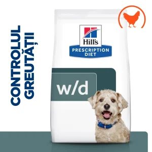 Hill's Prescription Diet W/D cu Pui Câini 4kg