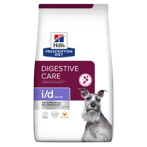Hill's Prescription Diet I/D Low Fat cu Pui Câini 4kg