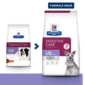 Hill's Prescription Diet I/D Low Fat cu Pui Câini 1.5kg