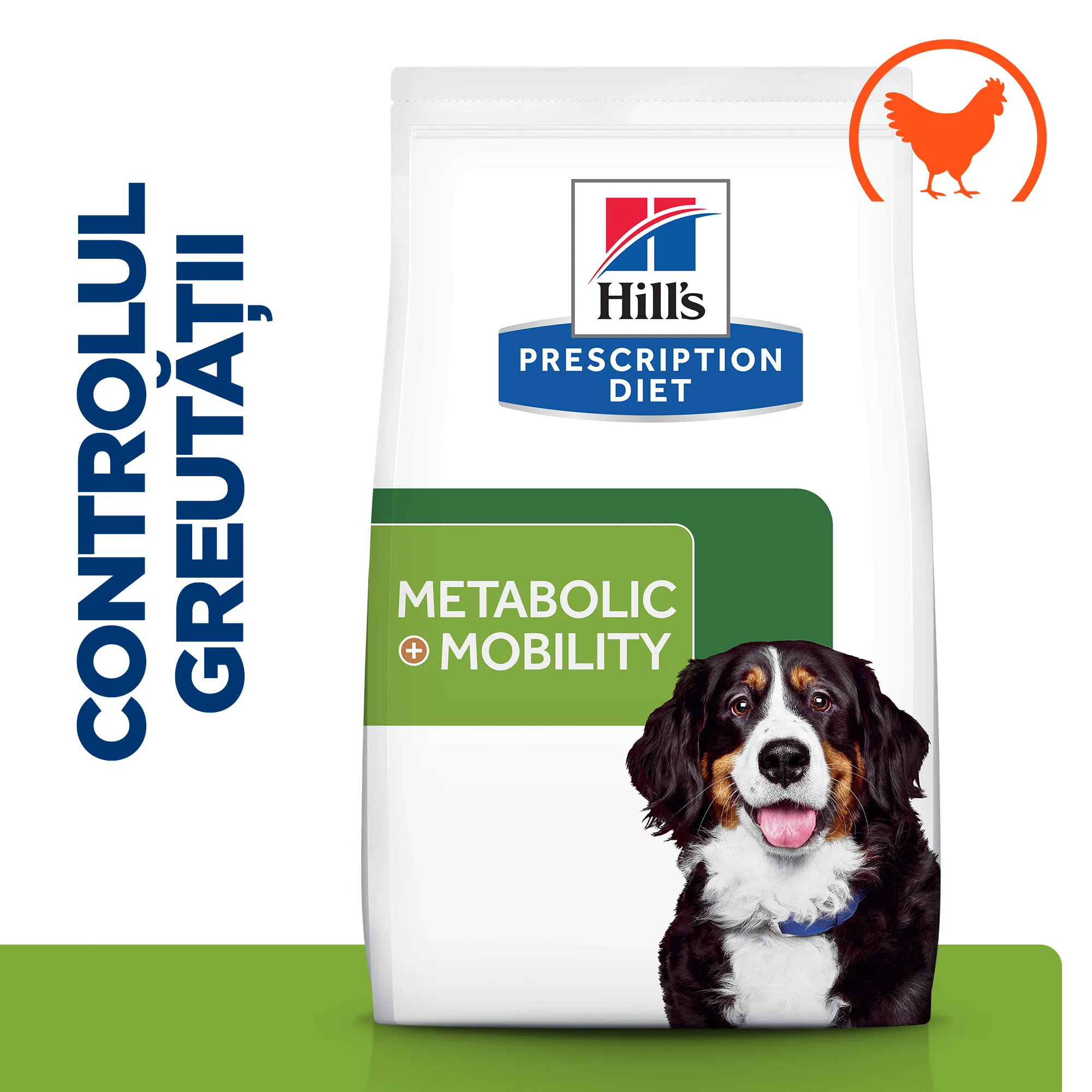 Hill's Prescription Diet Metabolic + Mobility cu Pui Câini 12kg