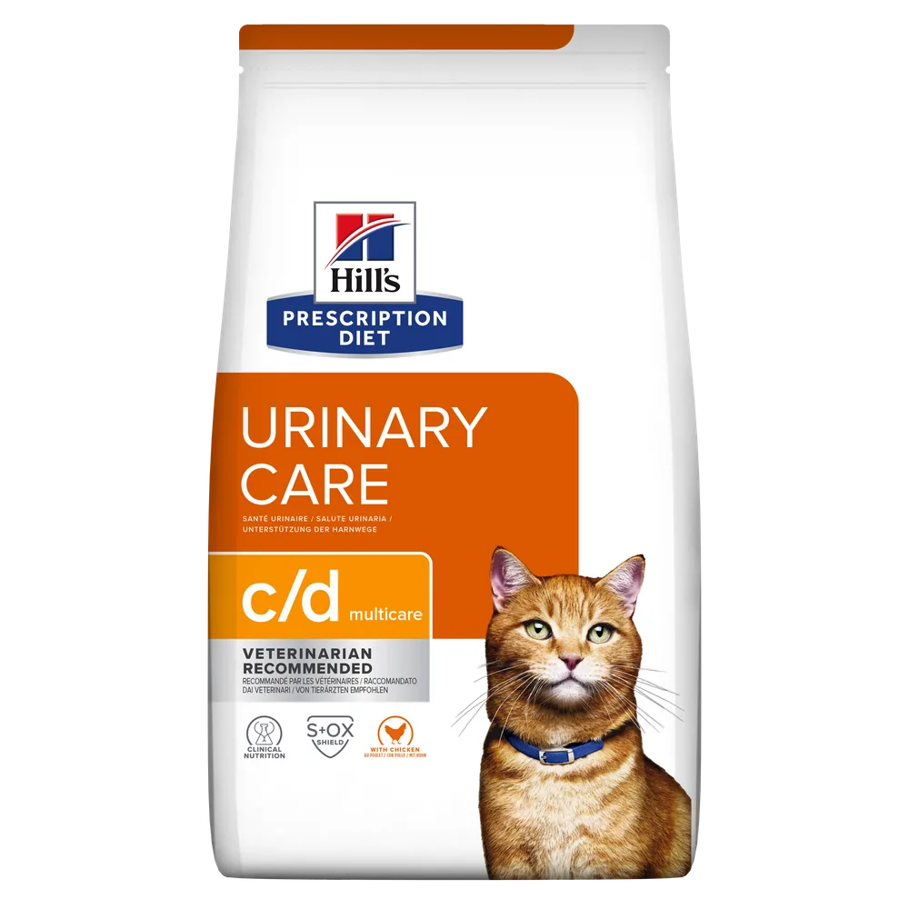 Hill's Prescription Diet C/D Multicare cu Pui Pisici 8kg