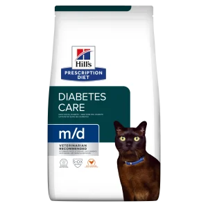 Hill's Prescription Diet M/D cu Pui Pisici 1.5kg