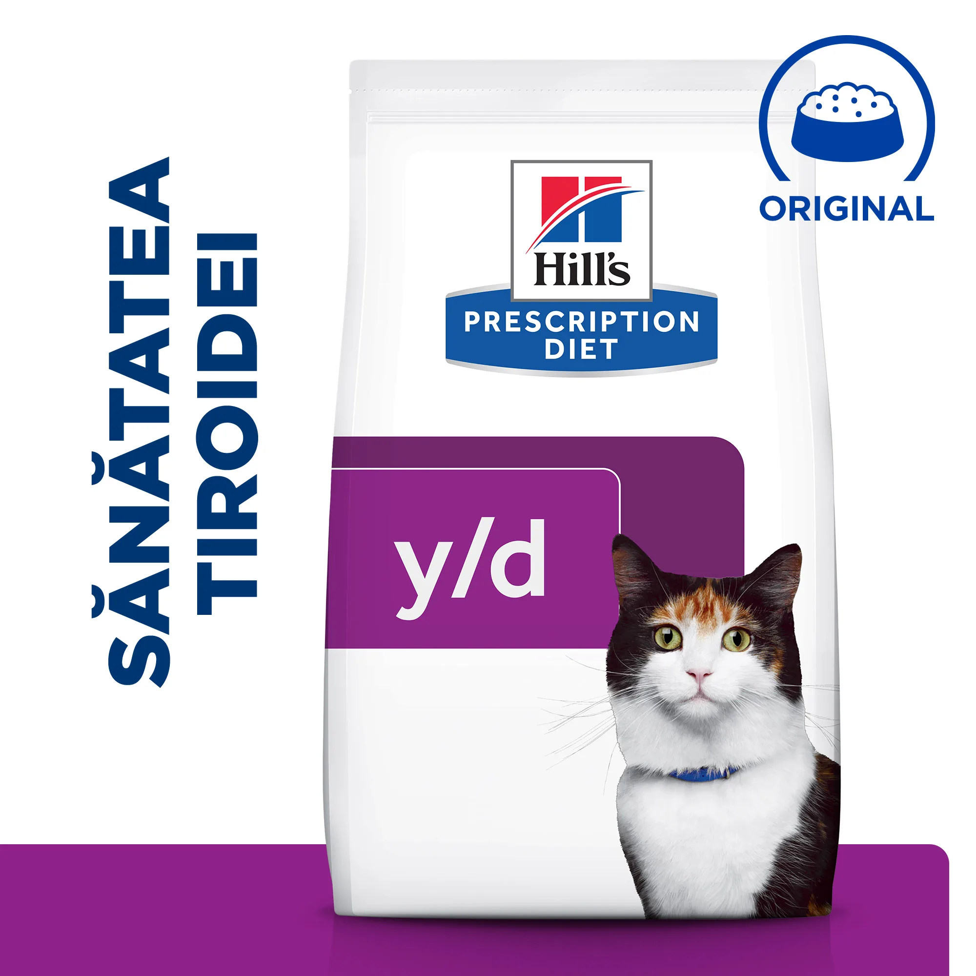 Hill's Prescription Diet Y/D Pisici 3kg