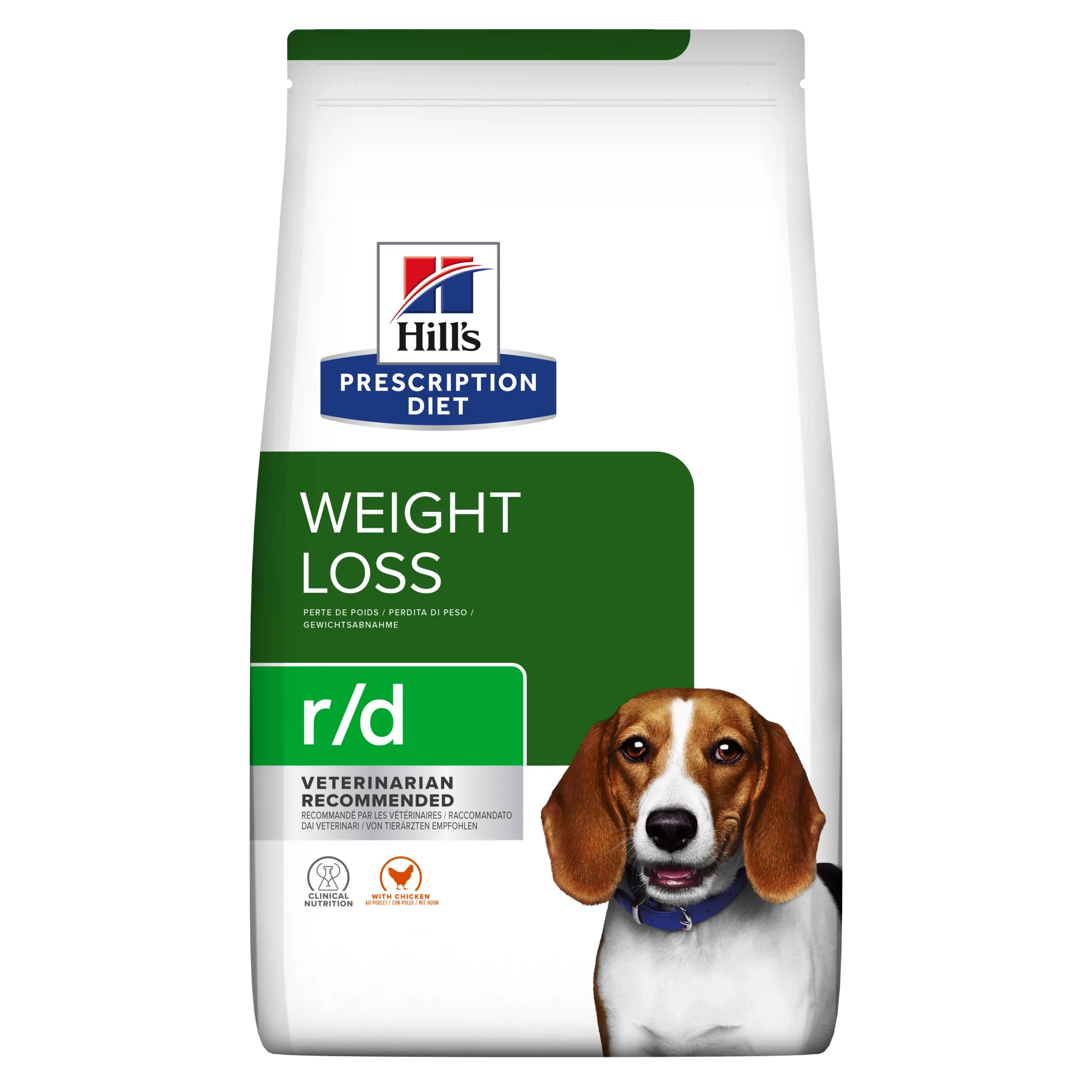 Hill's Prescription Diet R/D cu Pui Câini 4kg