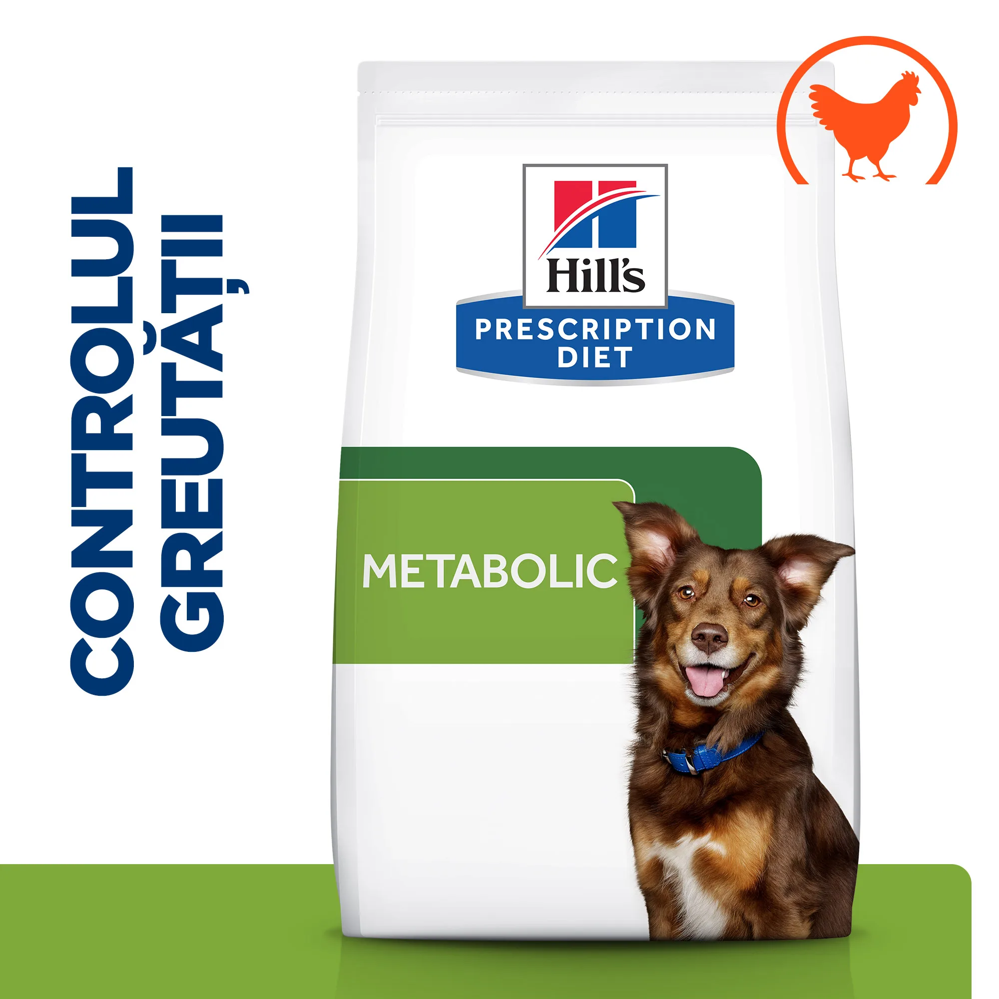 Hill's Prescription Diet Metabolic cu Pui Câini 4kg
