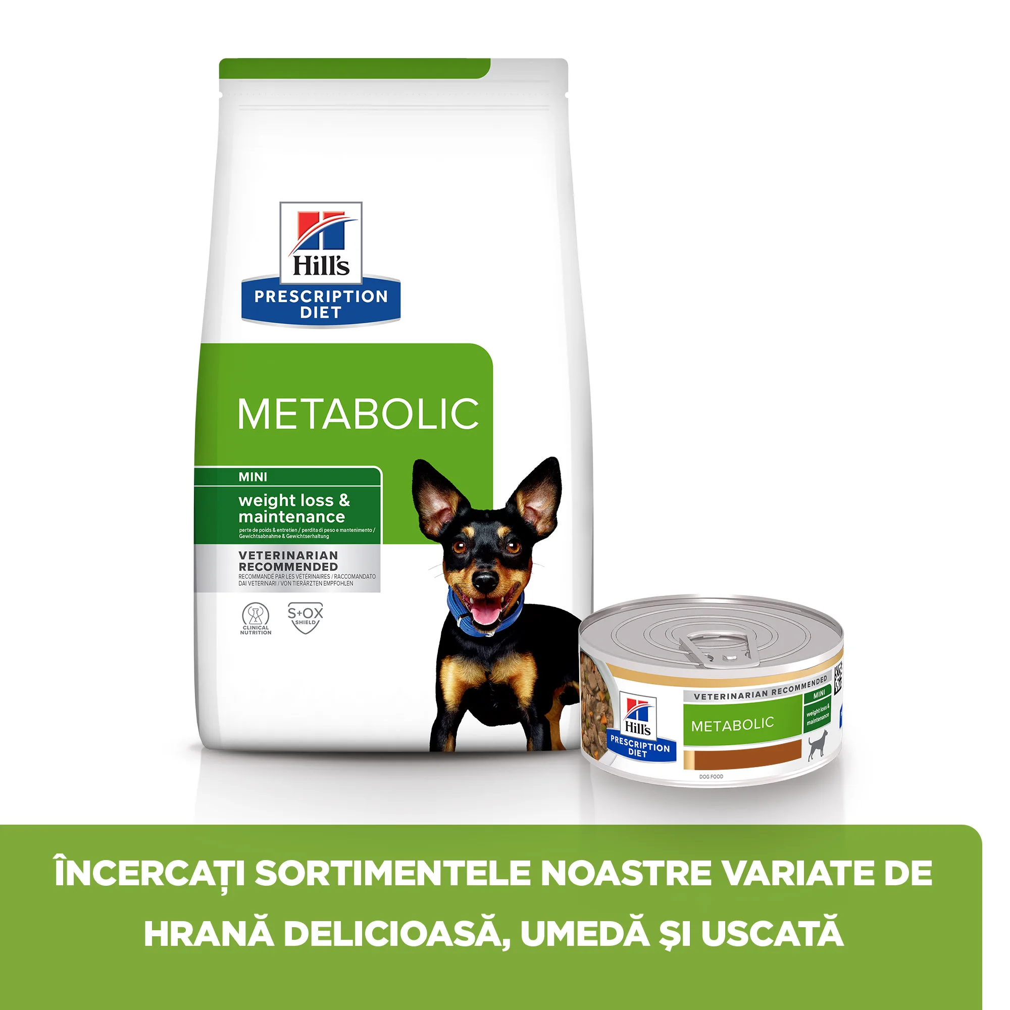 Hill's Prescription Diet Metabolic Mini cu Pui Câini 6kg