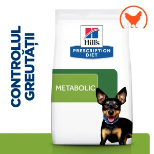 Hill's Prescription Diet Metabolic Mini cu Pui Câini 3kg