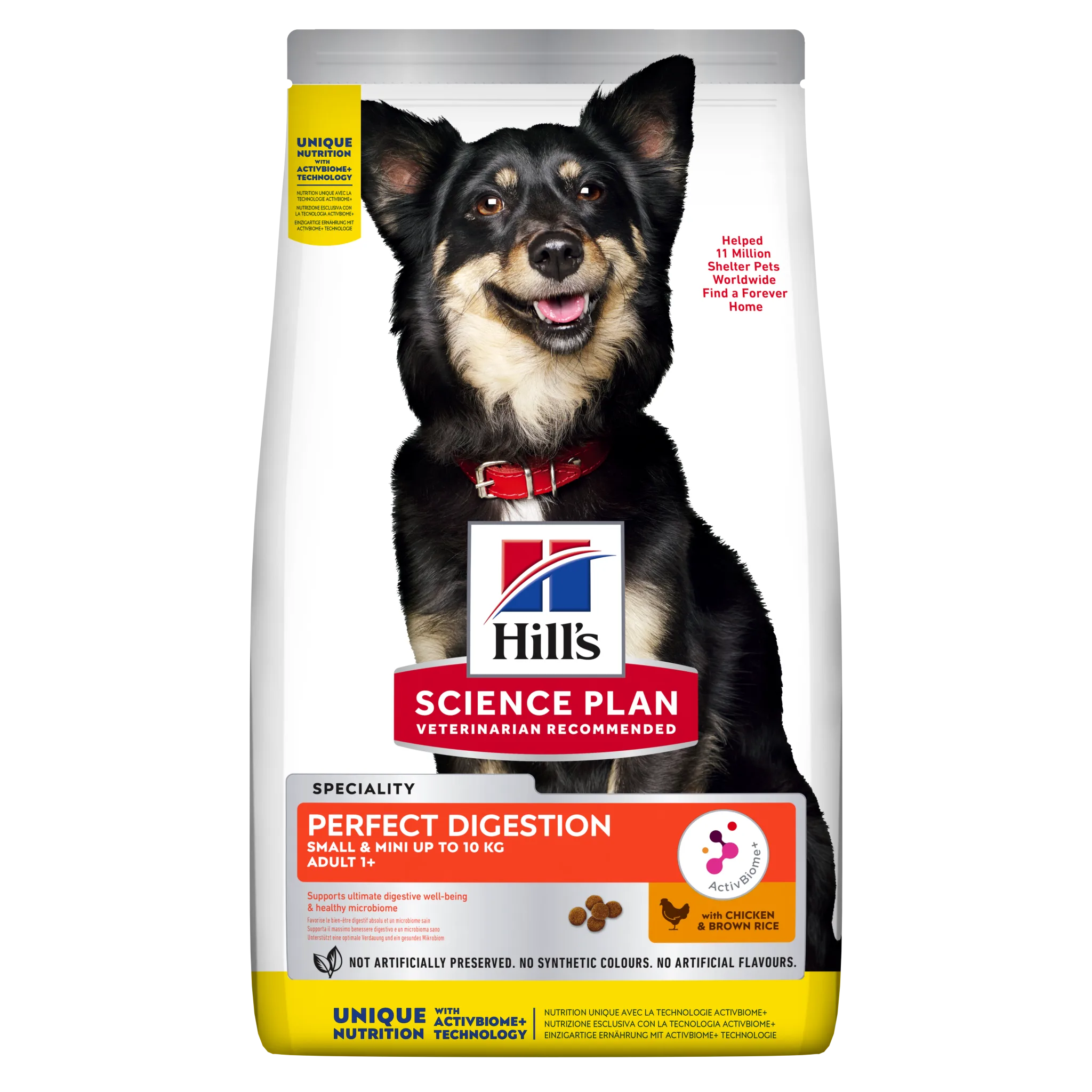 Hill's Science Plan Perfect Digestion Small & Mini Adult 1+ cu P Câini 3kg