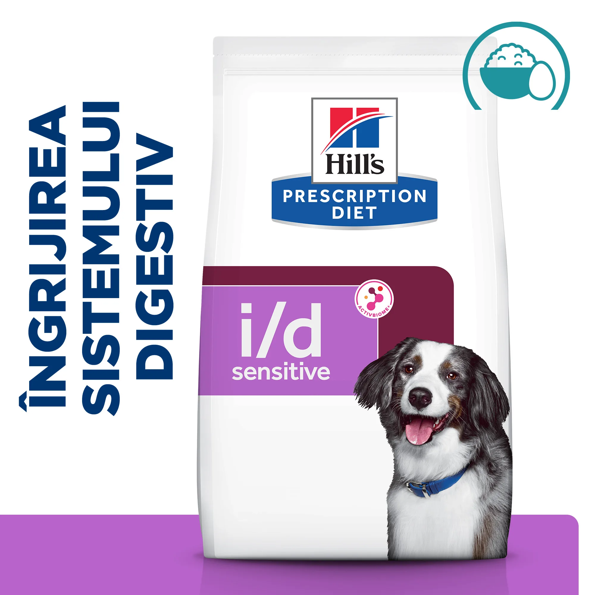 Hill's Prescription Diet I/D Sensitive cu Ou și Orez Câini 1.5kg