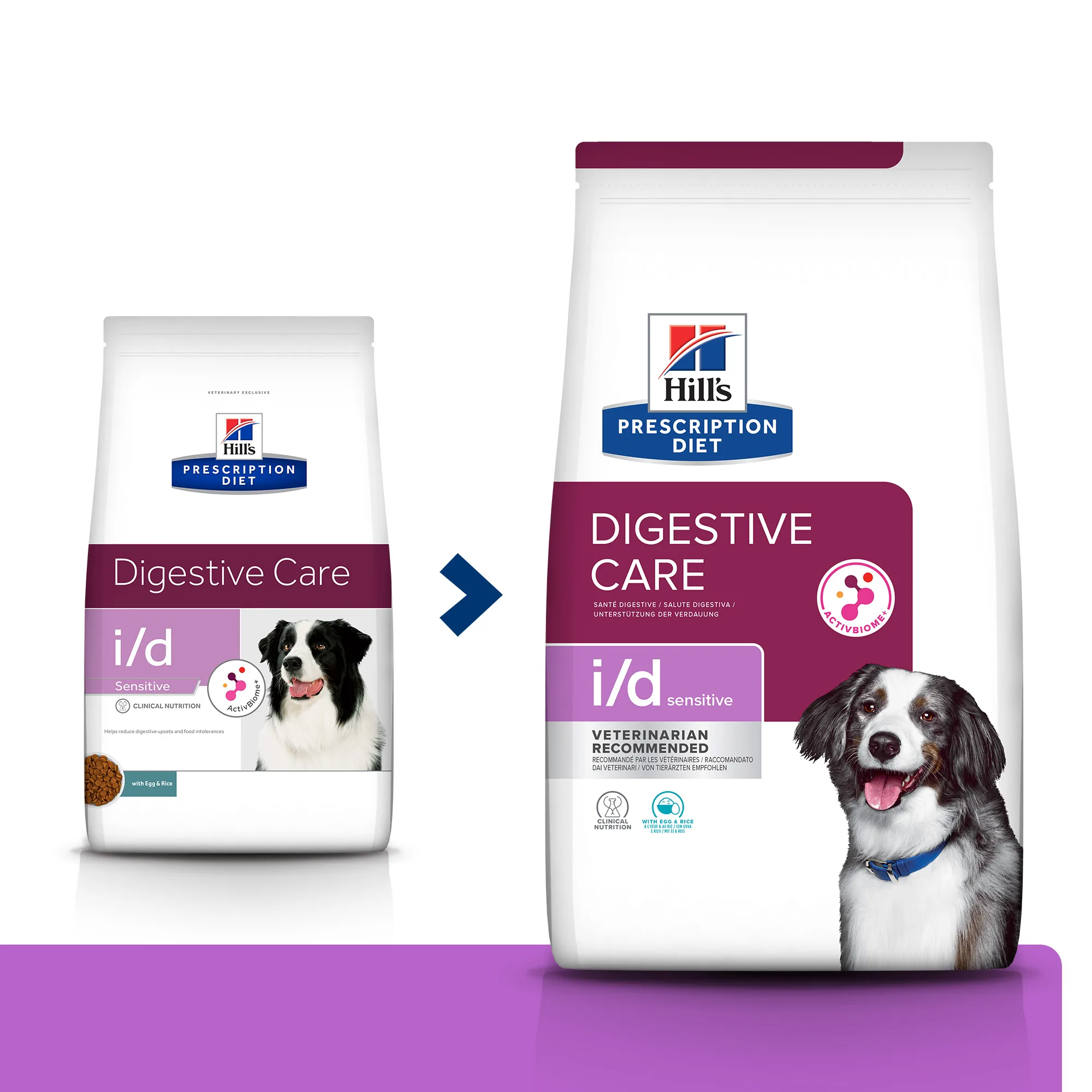 Hill's Prescription Diet I/D Sensitive cu Ou și Orez Câini 1.5kg