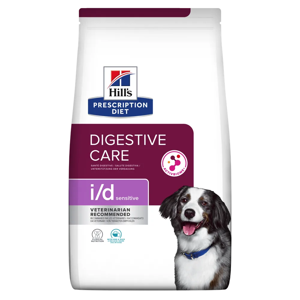 Hill's Prescription Diet I/D Sensitive cu Ou și Orez Câini 1.5kg