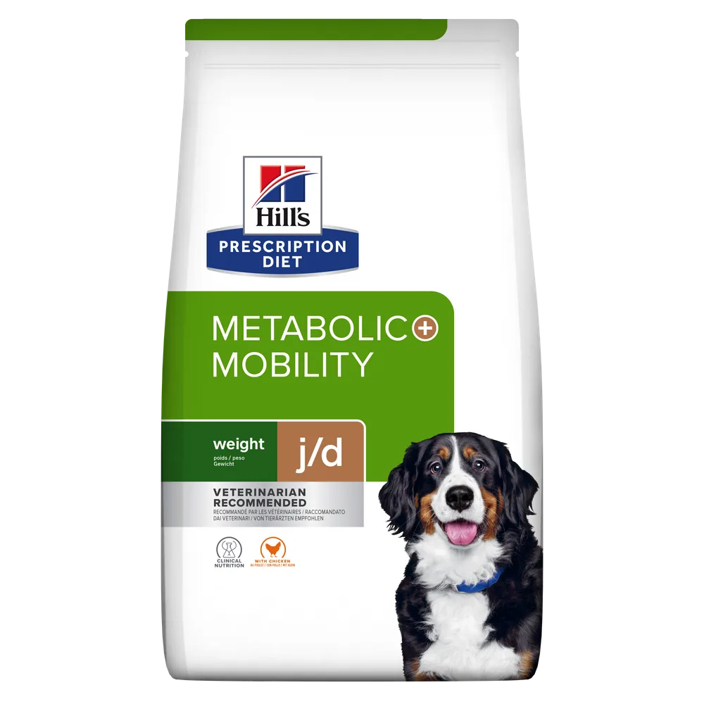 Hill's Prescription Diet Metabolic + Mobility cu Pui Câini 4kg