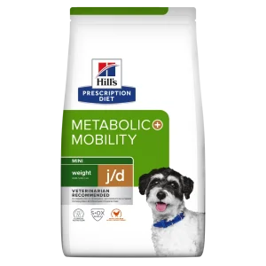 Hill's Prescription Diet Metabolic + Mobility Mini cu Pui Câini 6kg