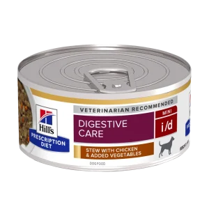 Hill's Prescription Diet I/D Tocăniță cu Pui și Legume Adăugate Câini 156g