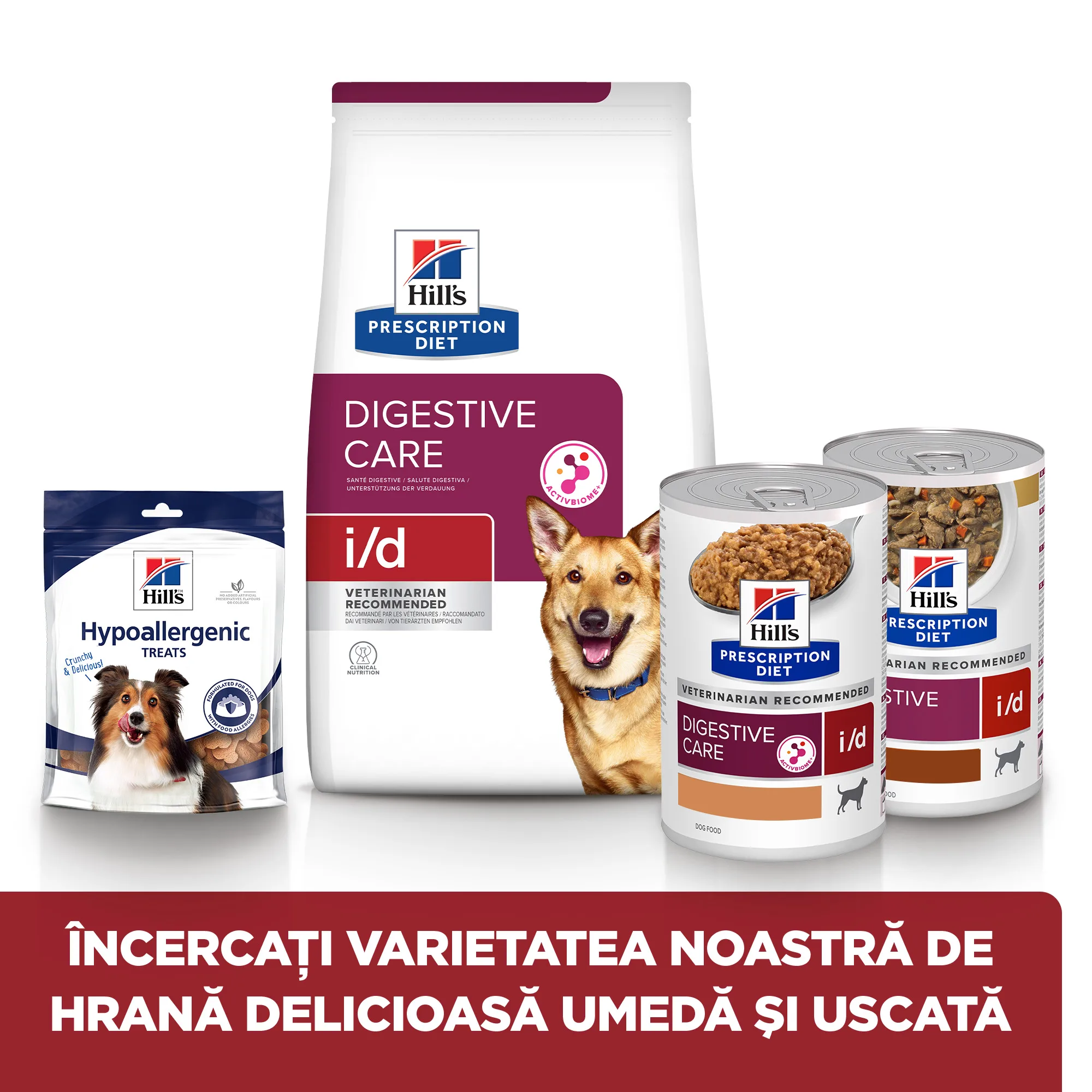 Hill's Prescription Diet I/D Tocăniță cu Pui și Legume Adăugate Câini 156g
