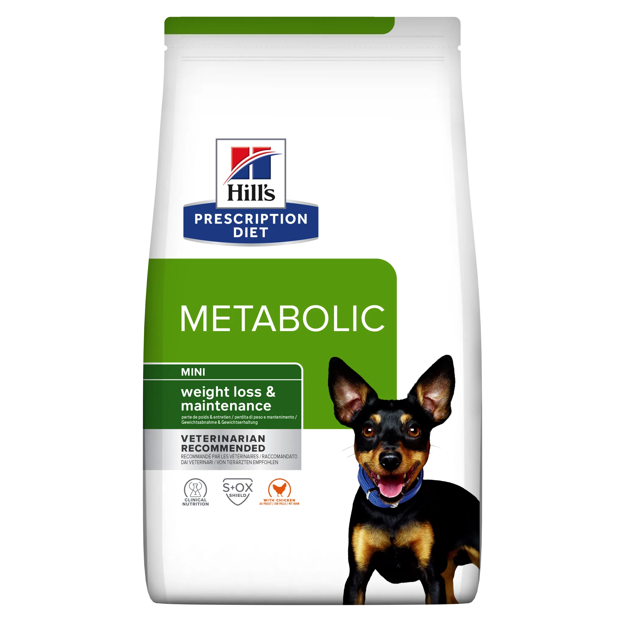 Hill's Prescription Diet Metabolic Mini cu Pui Câini 1kg