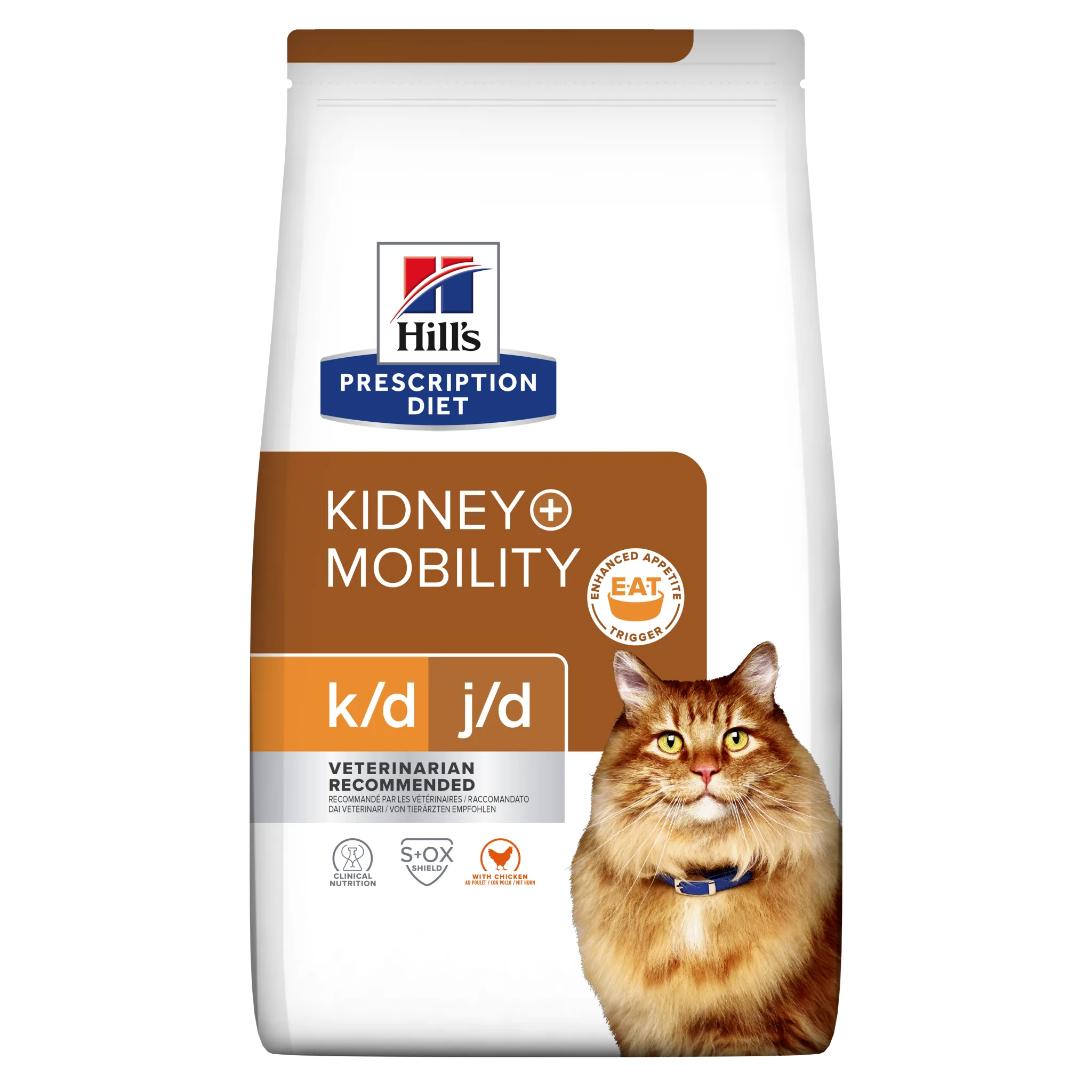 Hill's Prescription Diet K/D + Mobility cu Pui Pisici 1.5kg