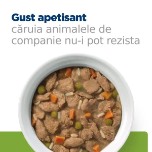 Hill's Prescription Diet Metabolic Tocăniță cu Gust de Pui și Legume Câini 156g